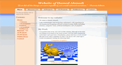 Desktop Screenshot of hamedahmadi.com